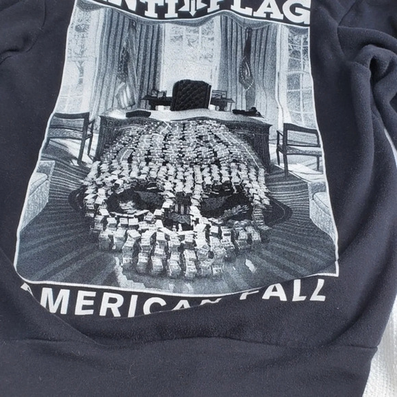 Bella Canvas Skull hoodie M..L - Picture 7 of 8